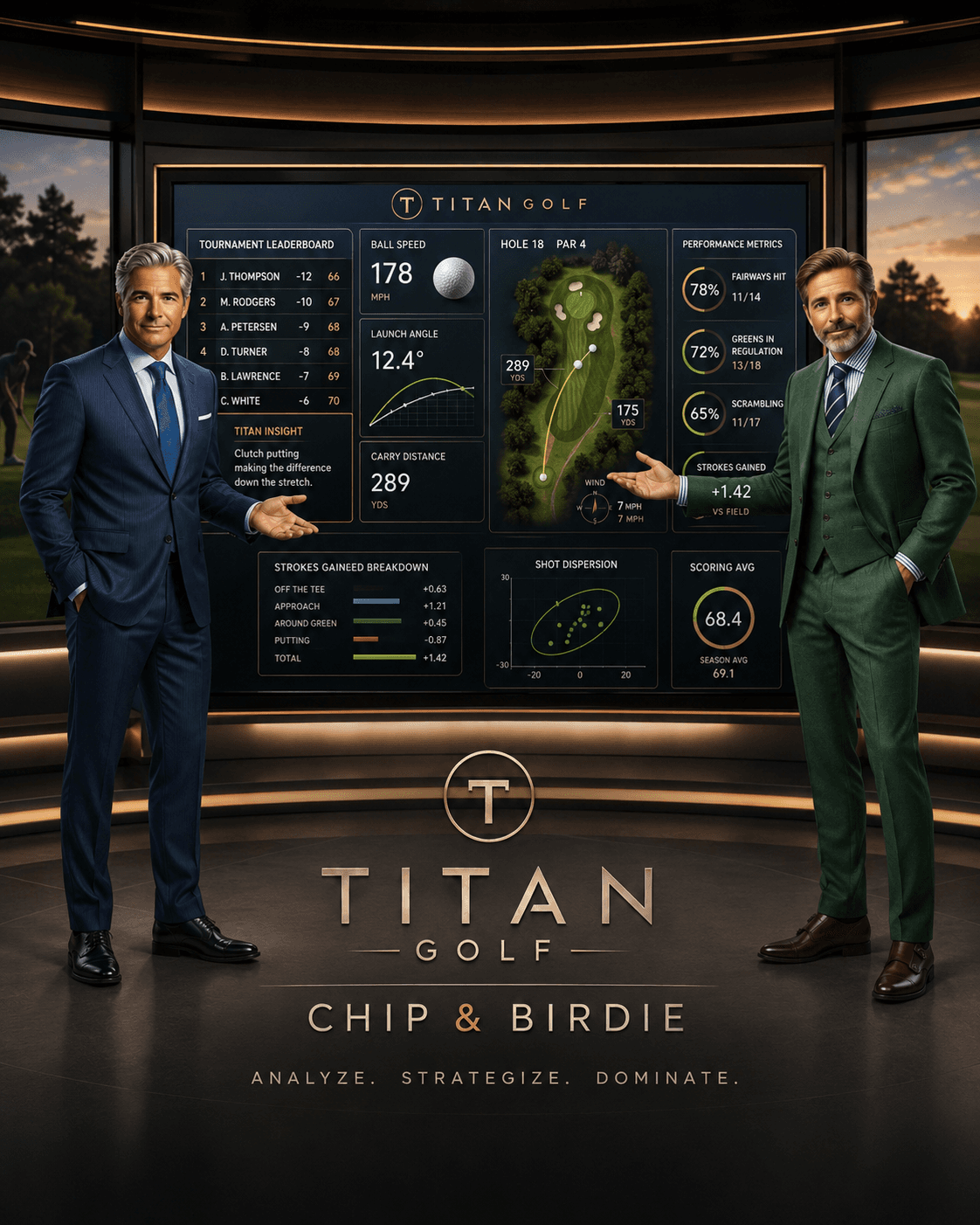 Chip & Birdie analysing course data