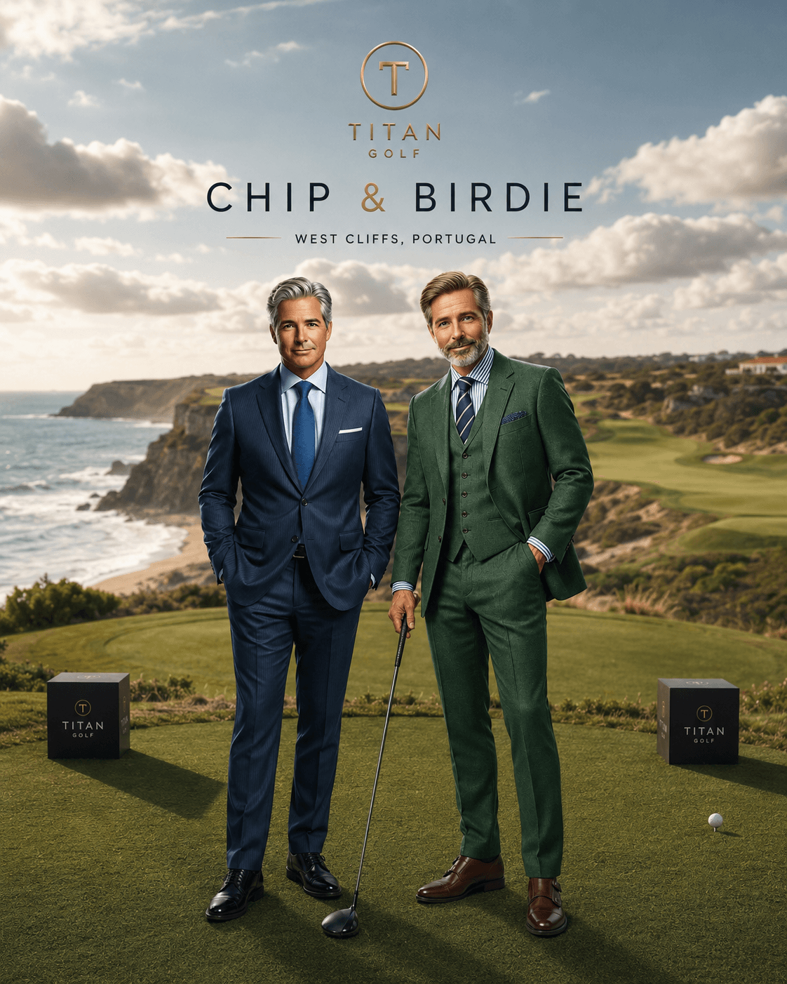 Chip & Birdie at West Cliffs, Portugal