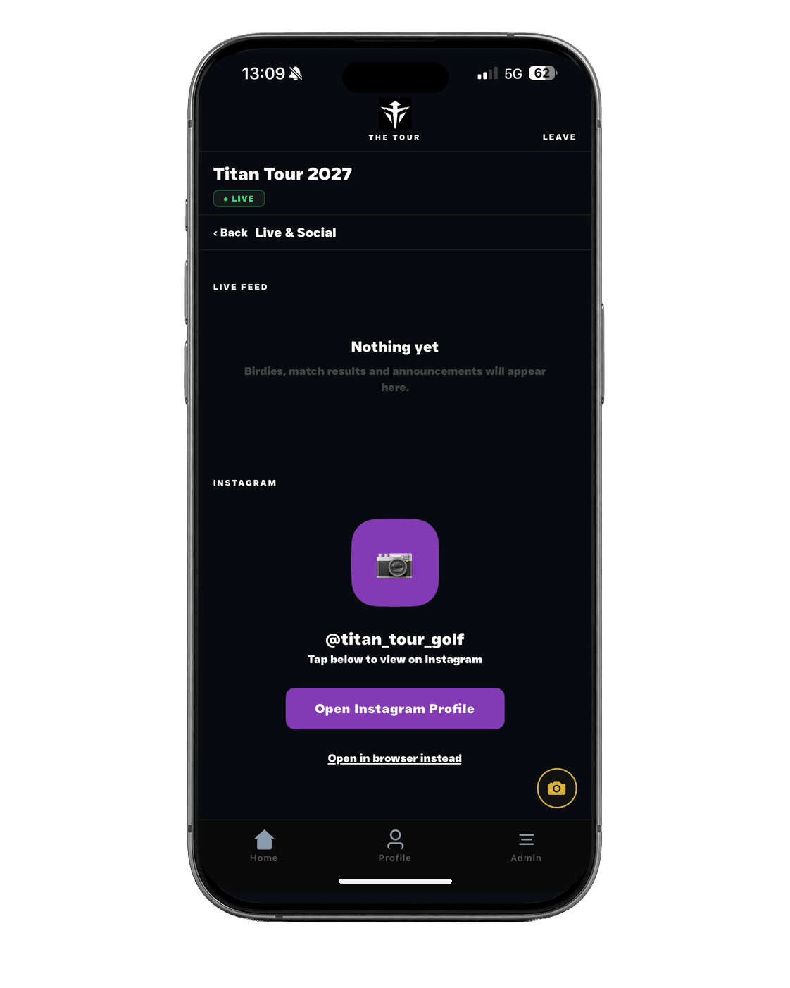Titan Society — live feed and social