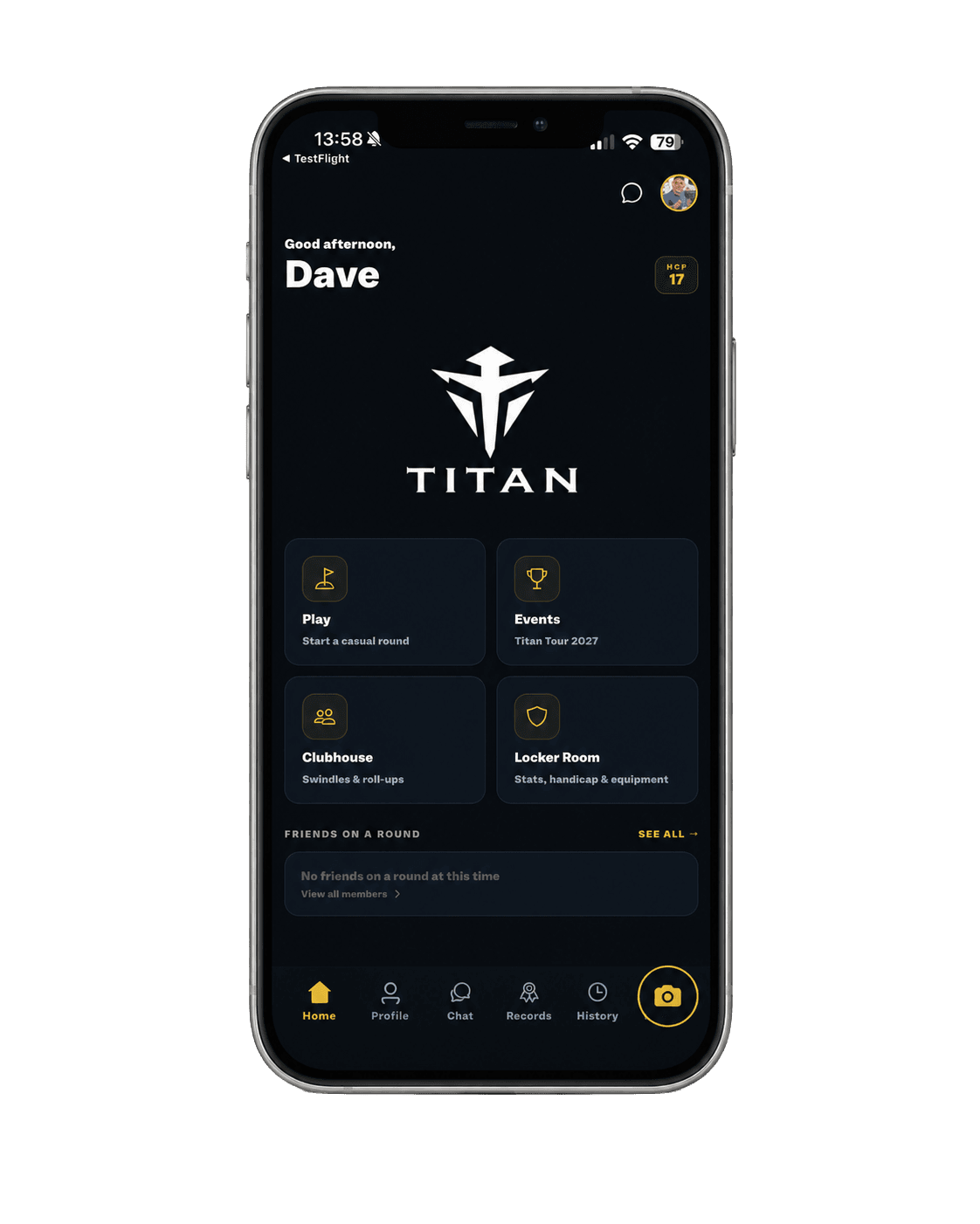 Titan Golf app